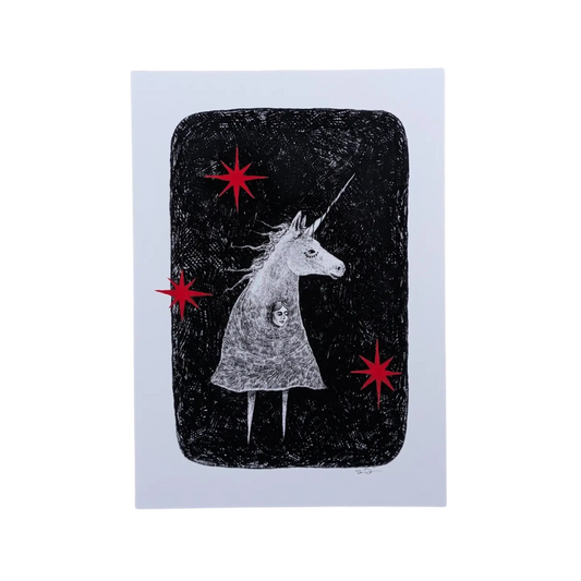 "the Hero" Illustration Print