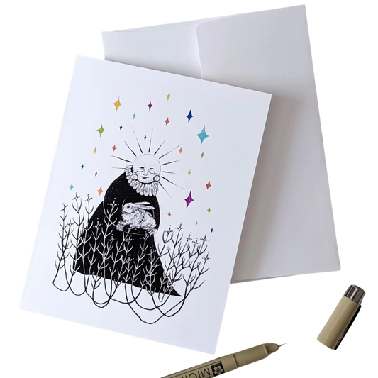 "Prism Priestess No.Ii" Notecard