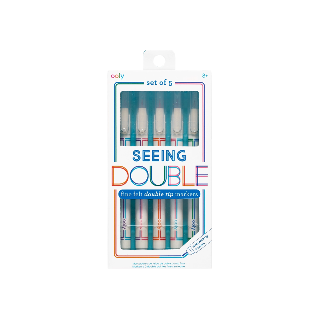 Seeing Double: Fine Felt Double Tip Markers