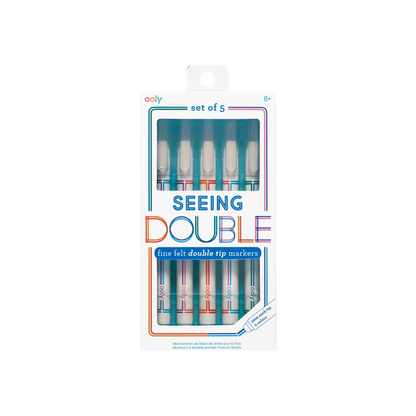 Seeing Double: Fine Felt Double Tip Markers