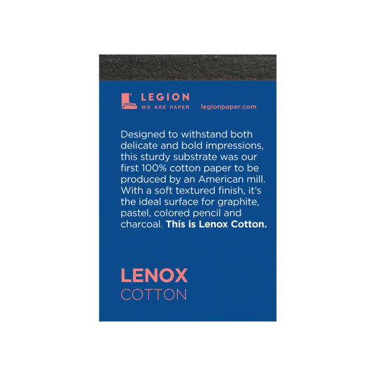 Lenox 100% Cotton Mini Pad - Drawing & Mixed Media