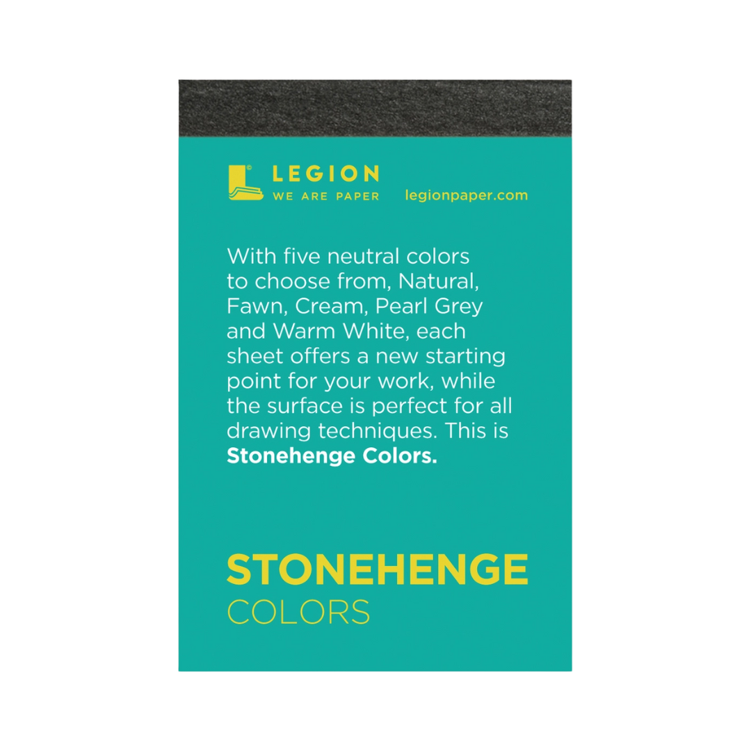 Stonehenge Colors Mini Pad - Drawing & Mixed Media Paper (2.5"x3.75")