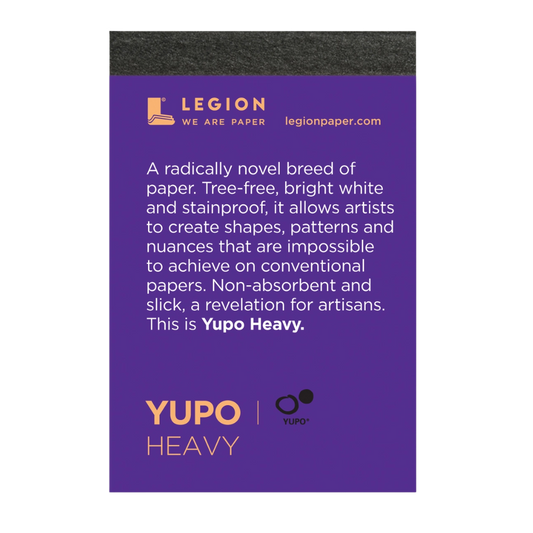 Yupo Heavy Mini Pad - Watercolor, Alcohol Inks & Acrylic (2.5"x3.75")