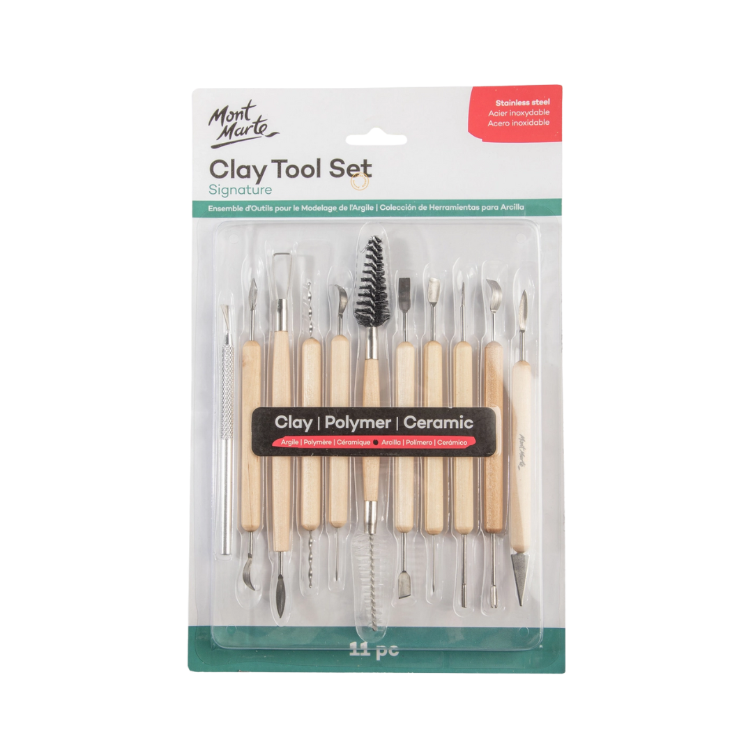 Clay Tool Set (11 Pc)