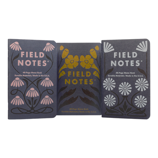 Field Notes: Fall Flowers 3 Pack