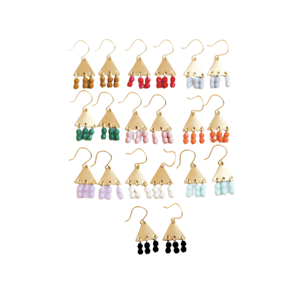 Colorful Geometric Earrings