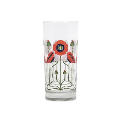 Flower Collins Glass
