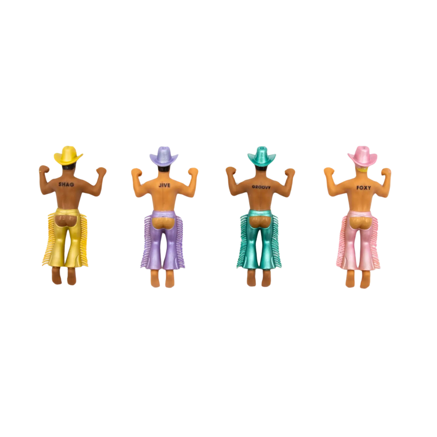 Disco Cowboy Drink Markers - 4 Pack