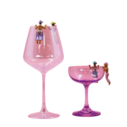 Disco Cowboy Drink Markers - 4 Pack