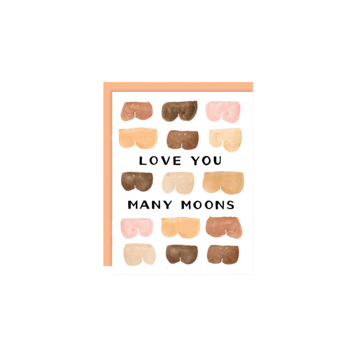 Love You Many Moons Card