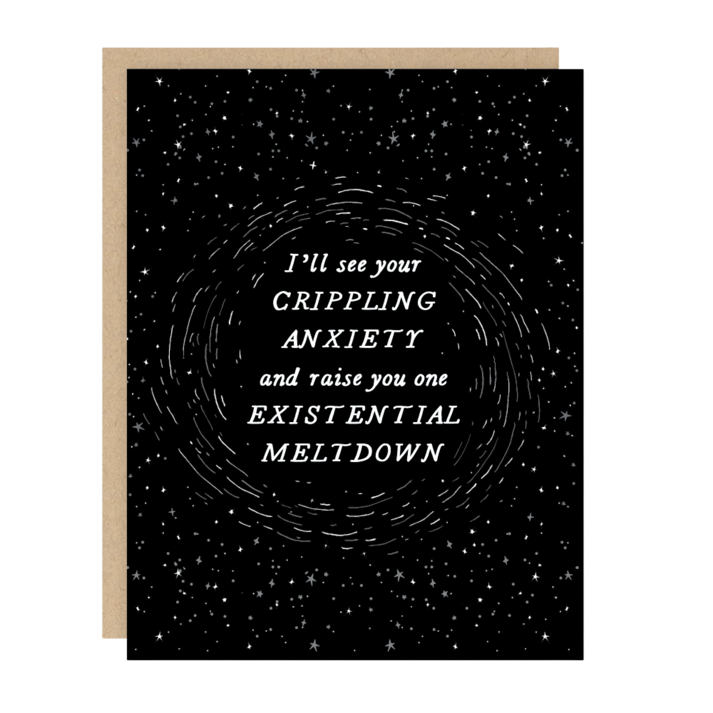 Existential Meltdown - Greeting Card