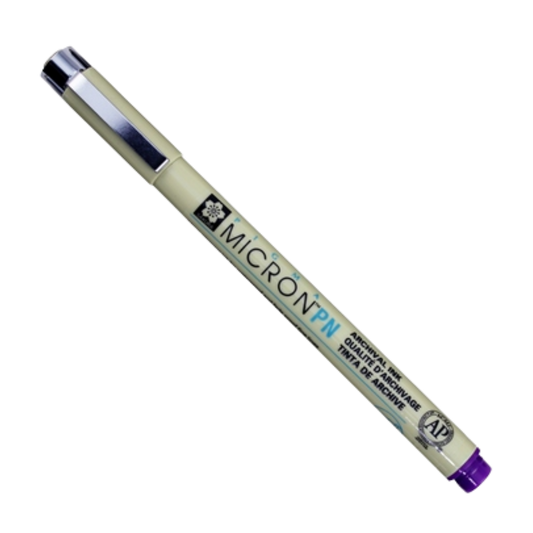 Pigma Micron Purple Pen Plastic Nib