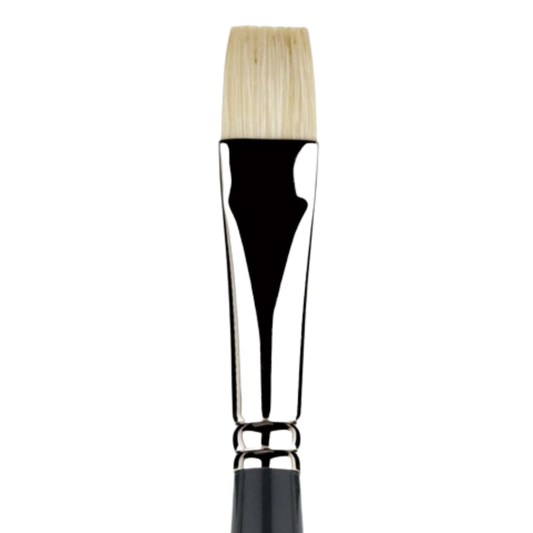 Snap White Taklon Long Handle Bright 6