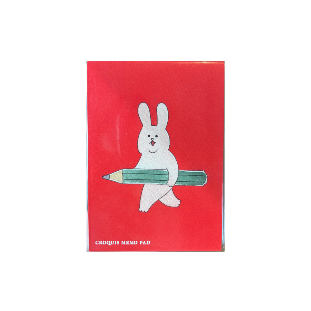 Croquis Memo Pad – Assorted Suki Usagi Covers