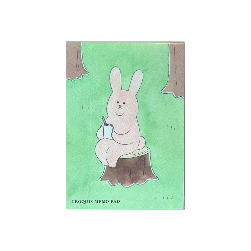 Croquis Memo Pad – Assorted Suki Usagi Covers