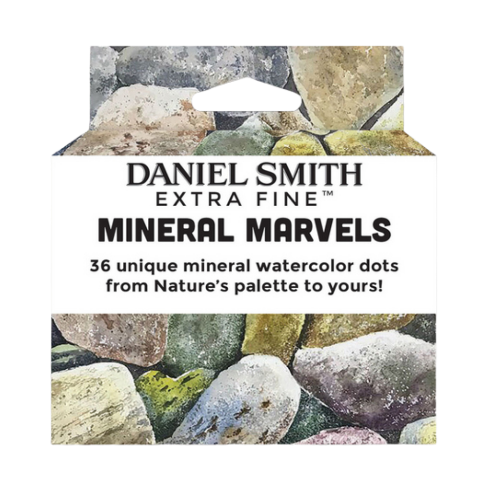 Daniel Smith Watercolor Mineral Marvels 36 Dot Card Mini Pack Set