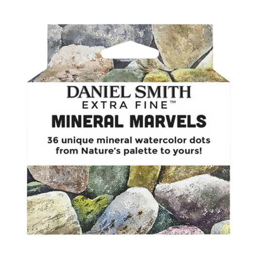 Daniel Smith Watercolor Mineral Marvels 36 Dot Card Mini Pack Set