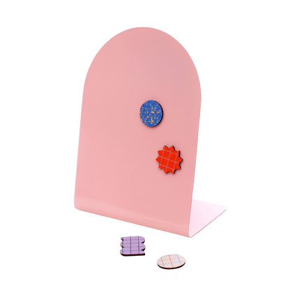 Inkerie Pink Magnetic Memo Board