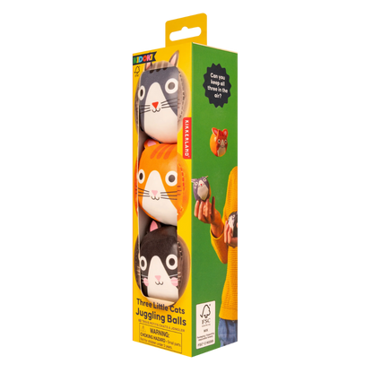 Kidoki Three Little Cats Juggling Balls