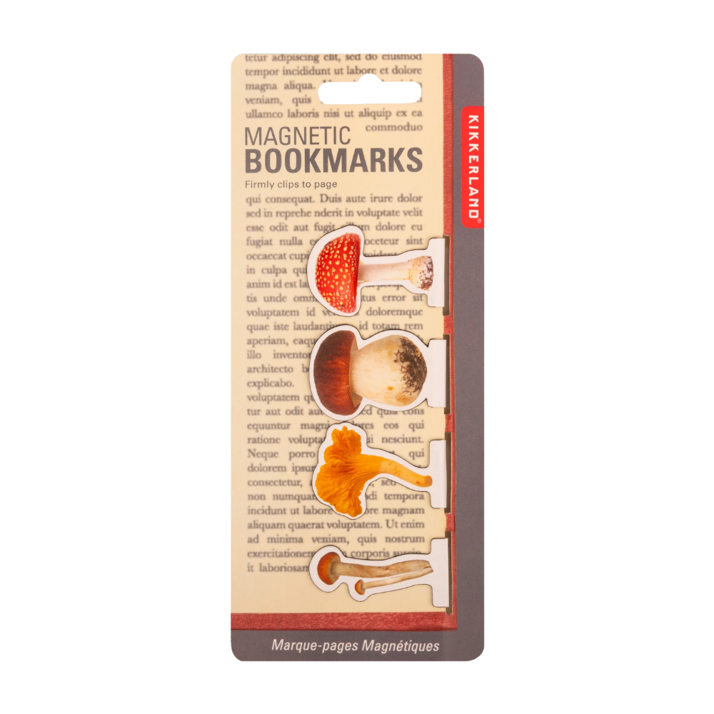 Mushroom Magnetic Bookmarks