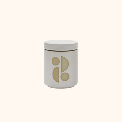 Form 12 oz. Ceramic Candle with Lid
