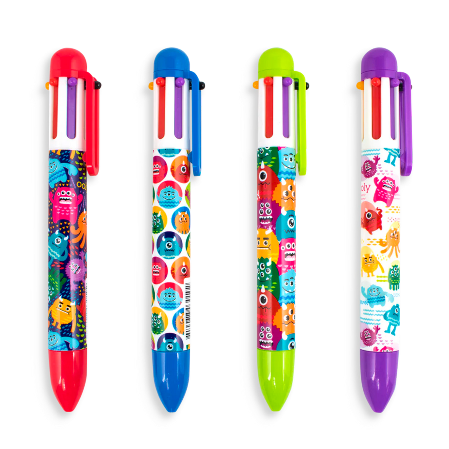 Monster 6 Click Multi Color Pens