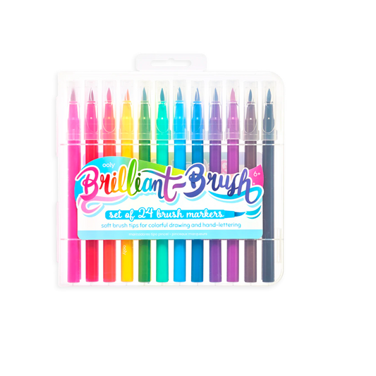 Brilliant Brush Markers