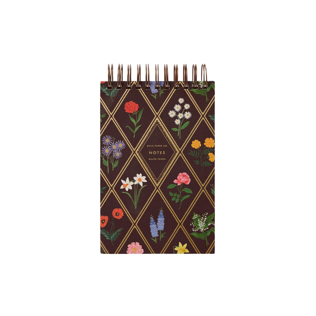 Garden Study Desktop Spiral Notepad