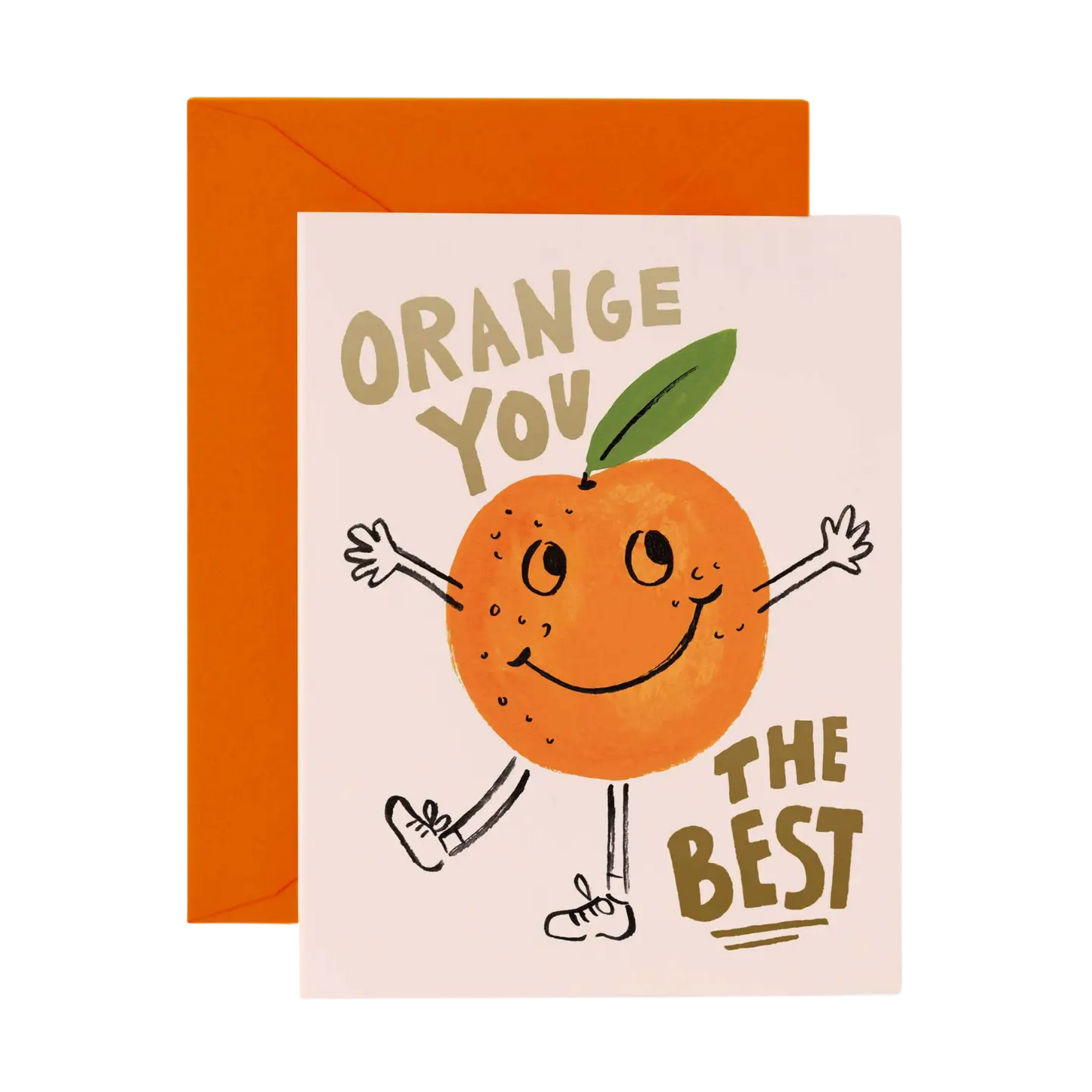 Orange You The Best Card