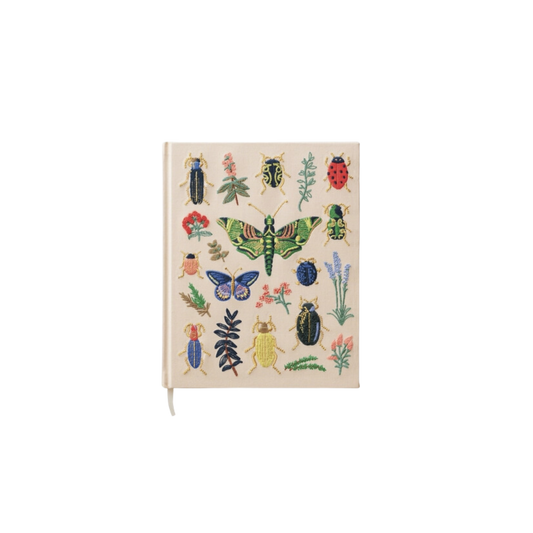 Curio Embroidered Fabric Sketchbook