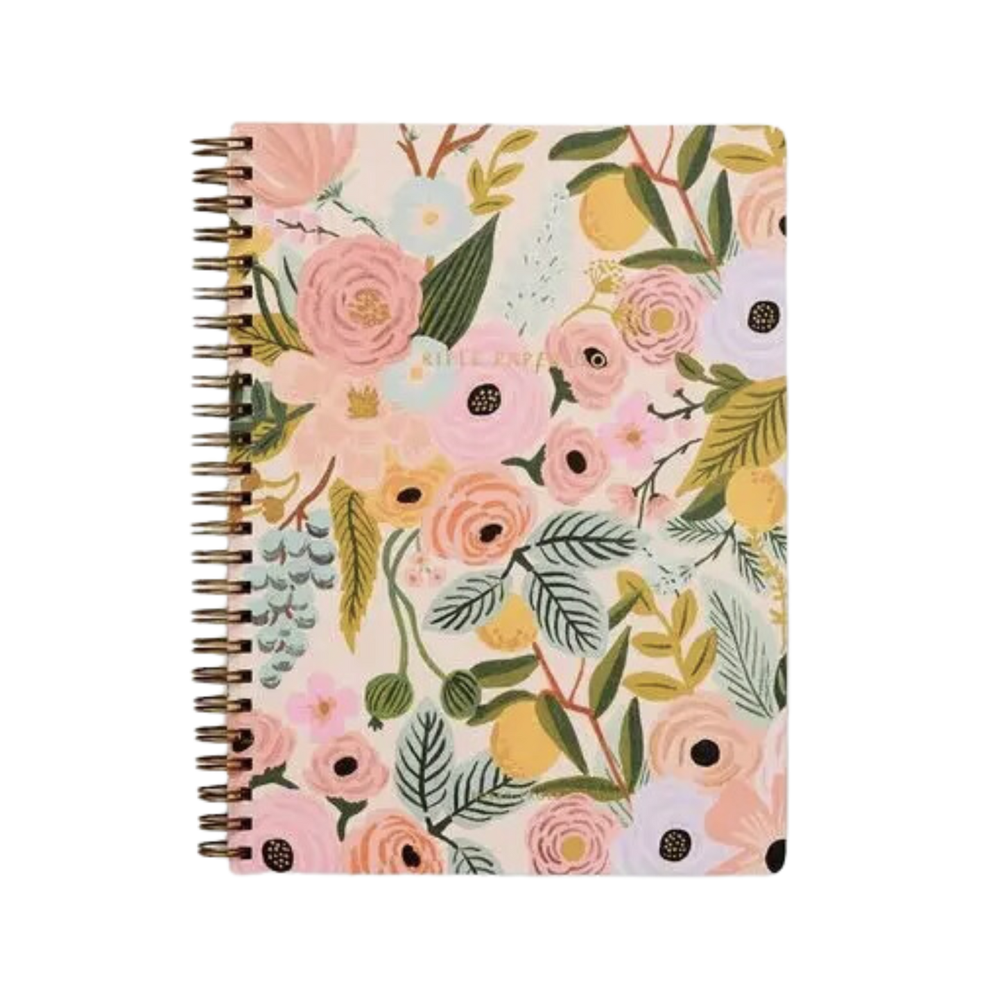 Garden Party Pastel Spiral Notebook