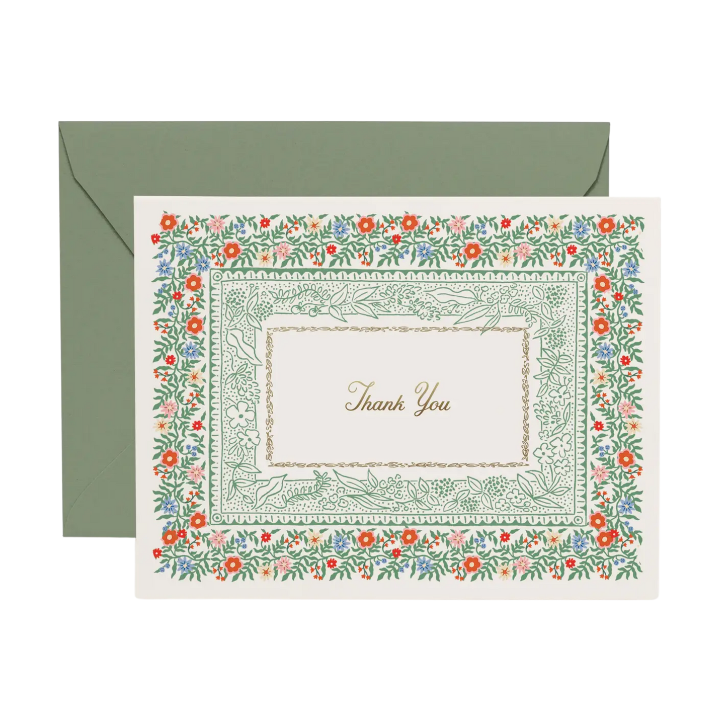Rosette Thank You Card