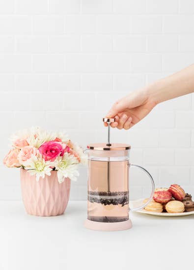 Riley Glass Tea Press Pot