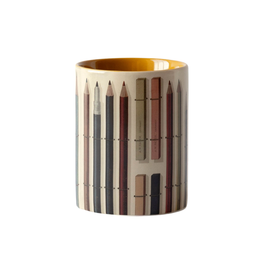 Ceramic Everything Pot - Vintage Pencils
