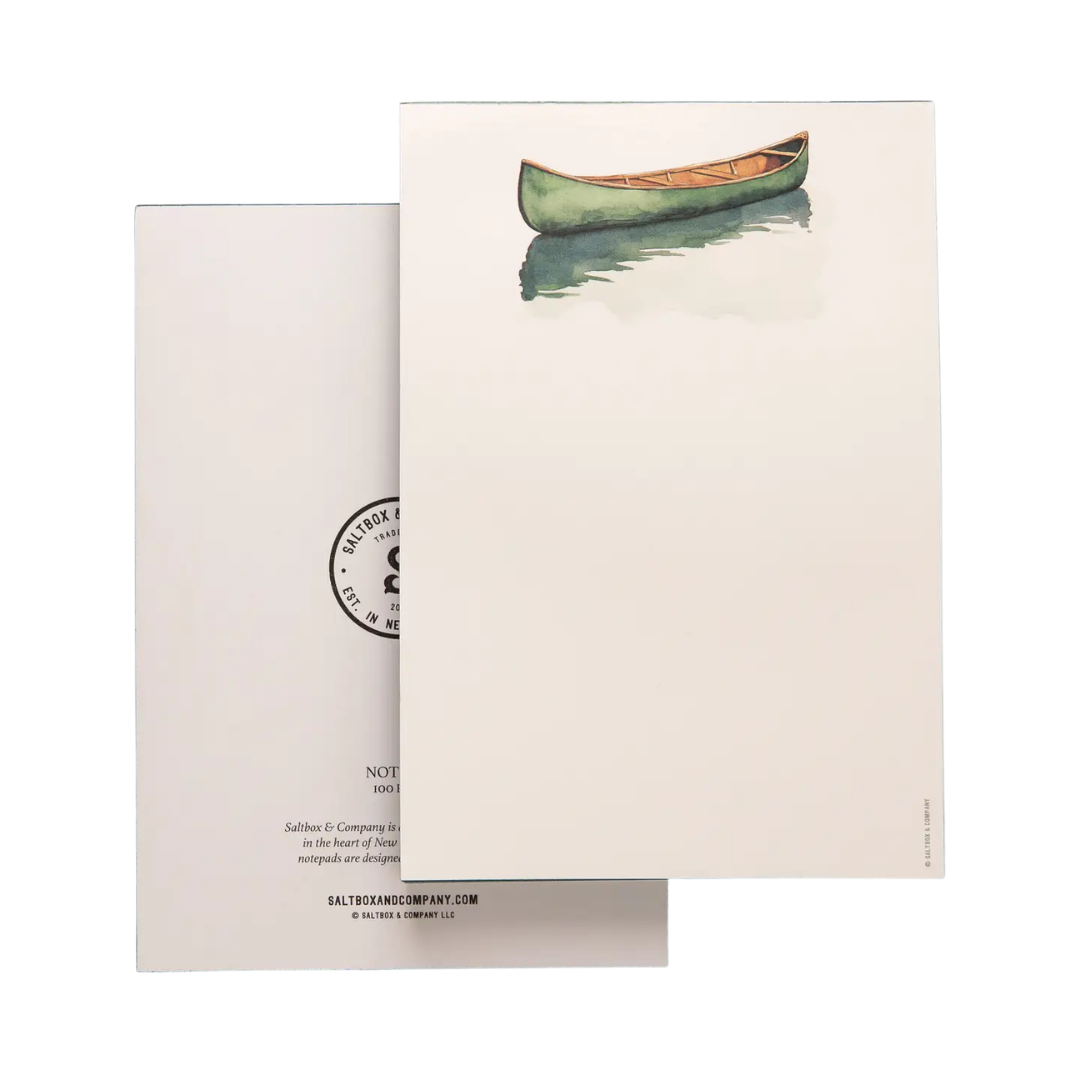 Emerald Canoe Notepad