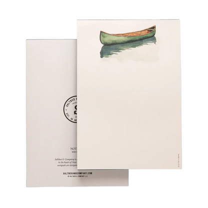 Emerald Canoe Notepad