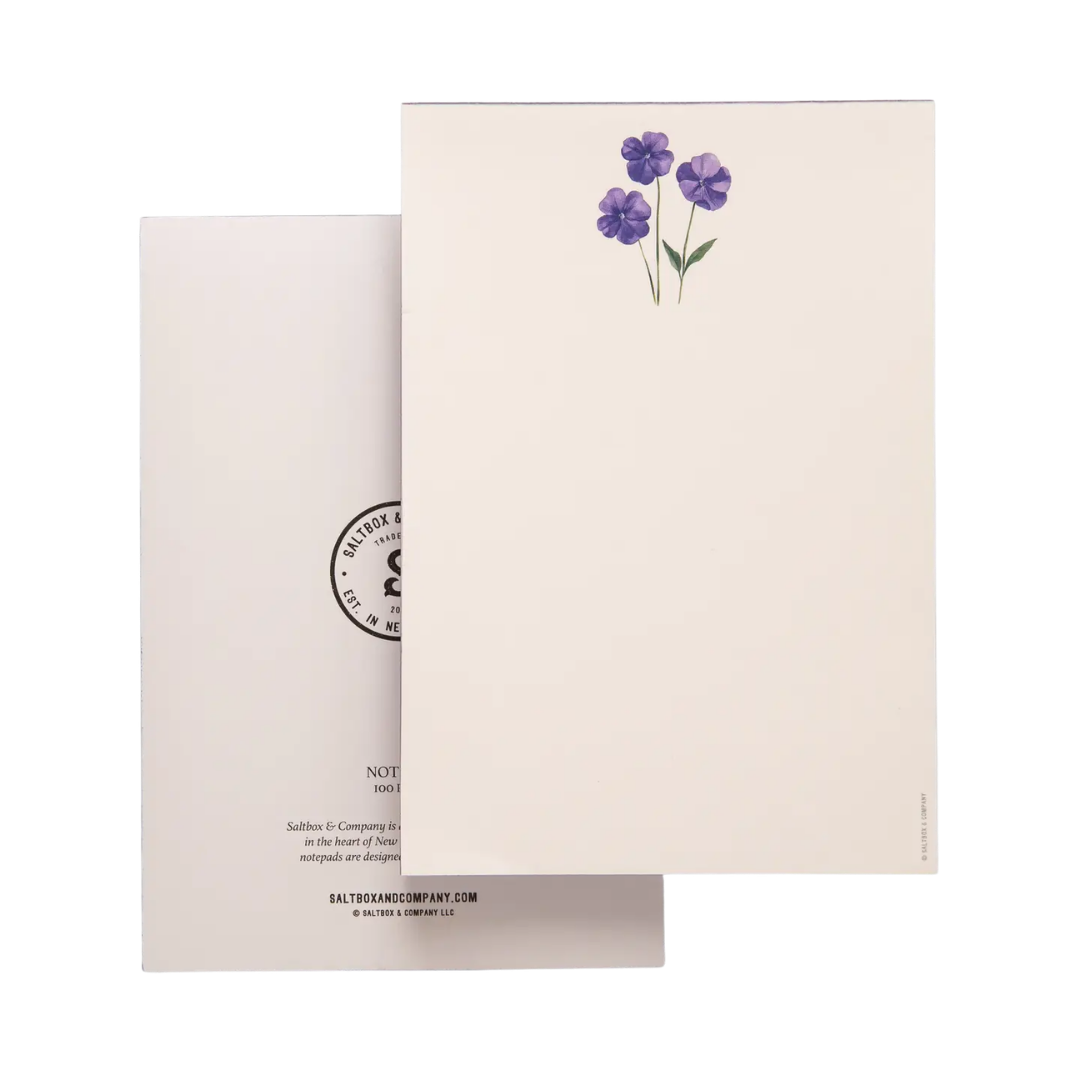 Rhode Island Blue Violet - Notepad