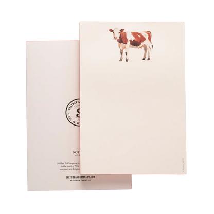 Buttercup the Cow notepad