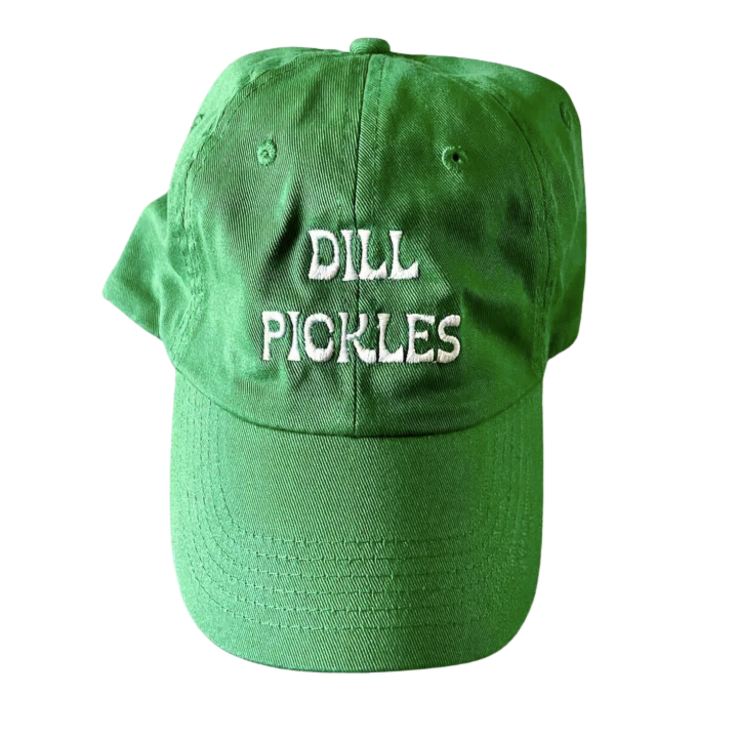 Dill Pickles Baseball Cap Unisex Dad Hat Gifts White Green