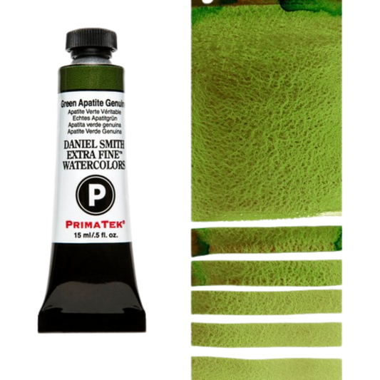 Primatek Green Apatite Genuine Daniel Smith Extra Fine Watercolor Tube 15ml