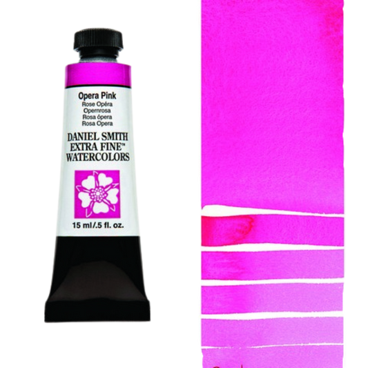Opera-Pink Daniel Smith Extra Fine Watercolor Tube 15ml