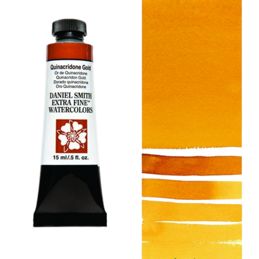 Quinacridone Gold Daniel Smith Extra Fine Watercolor Tube 15ml