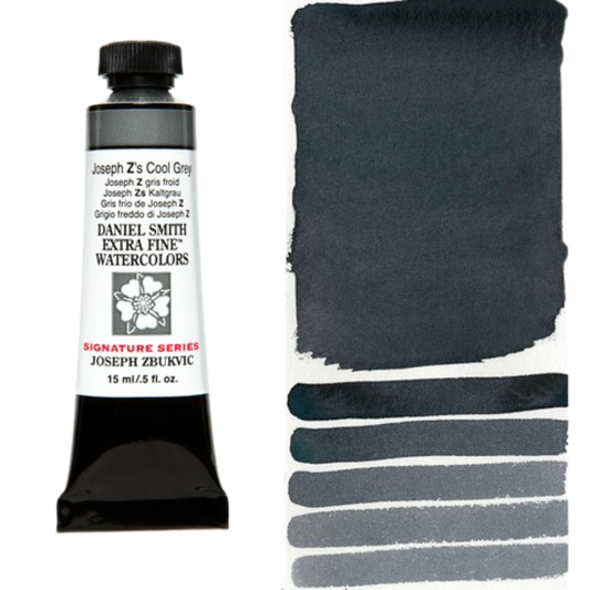 Joseph Z's Cool Grey Daniel Smith Extra Fine Watercolor Tube 15ml