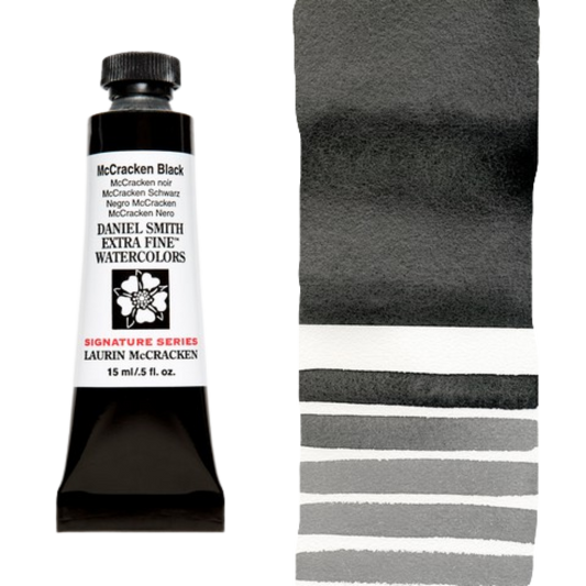 Mccracken Black Daniel Smith Extra Fine Watercolor Tube 15ml