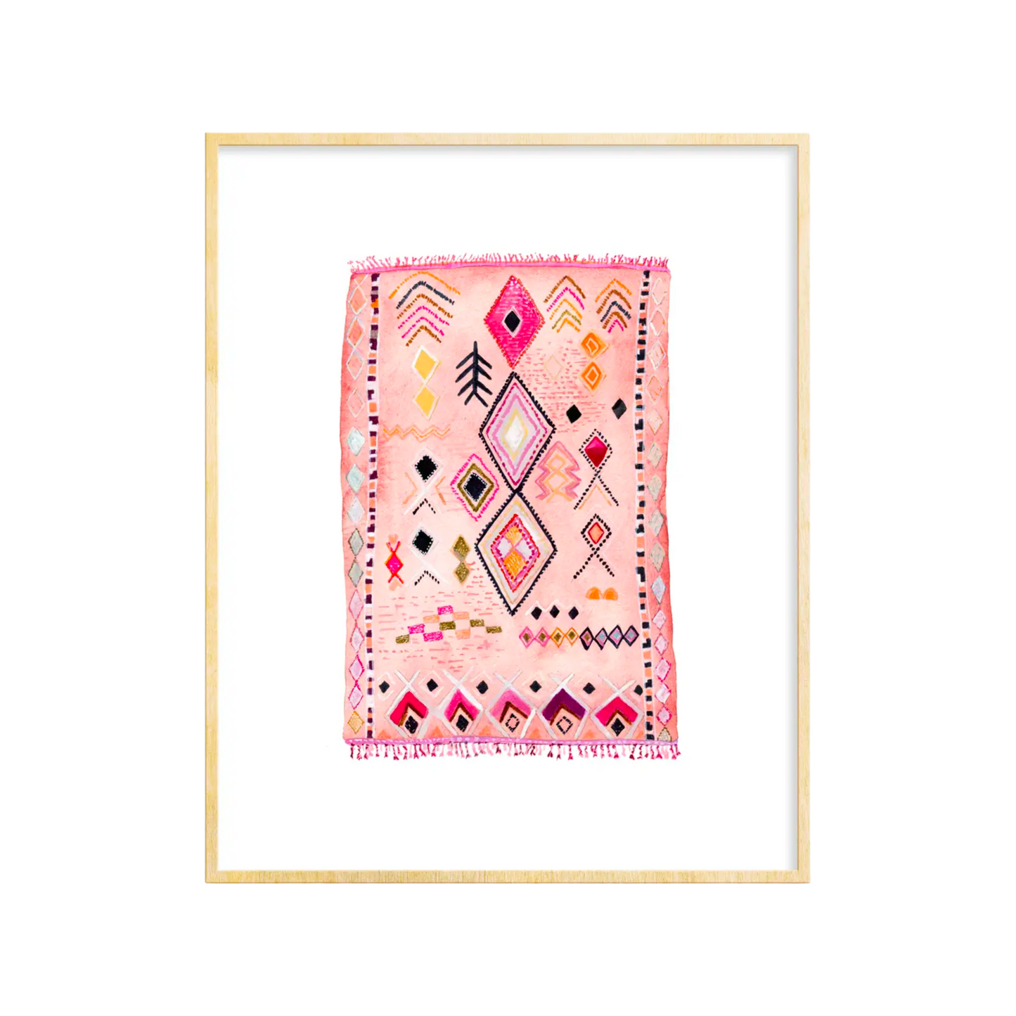 Rug #11 Art Print 5x7