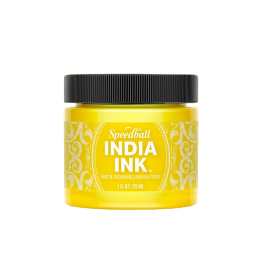 Speedball India Ink 1oz Canary