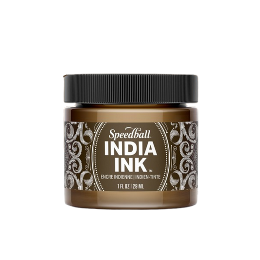 Speedball India Ink 1oz Sepia