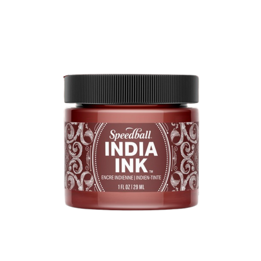 Speedball India Ink 1oz Brown Quartz