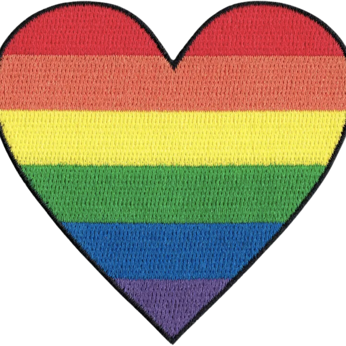 Heart Patch - Pride Rainbow