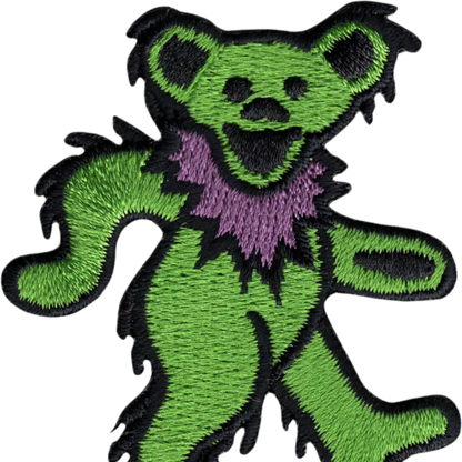 Grateful Dead Jerry Bear Patch